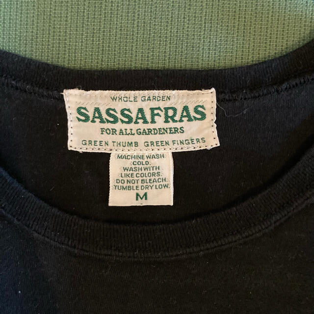 SASSAFRAS(ササフラス)のbig foot ビッグフット　SASSAFRAS コットンT Mサイズ メンズのトップス(Tシャツ/カットソー(七分/長袖))の商品写真