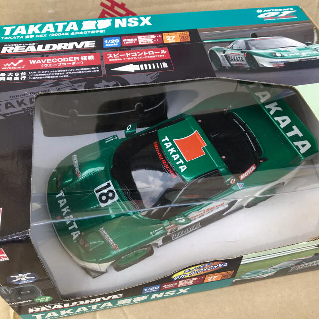 ホンダ - 1/20タカタ童夢NSXラジコンカー外箱透明ブリスター破れ ホンダ - 1/20タカタ童夢NSXラジコンカー外箱透明ブリスター破れ