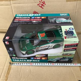 ホンダ(ホンダ)の1/20タカタ童夢NSXラジコンカー外箱透明ブリスター破れ有り！動作未確認！(ホビーラジコン)