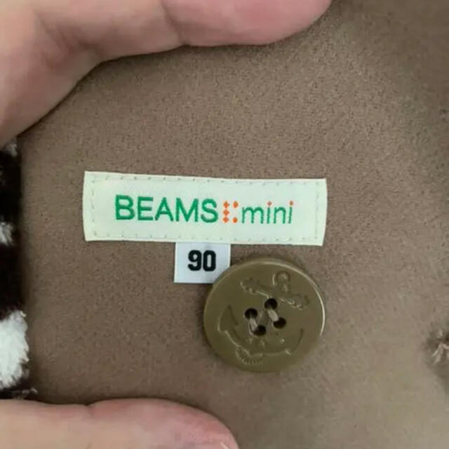 BEAMS(ビームス)の新品未使用【BEAMS mini】ピーコート  90cm キッズ/ベビー/マタニティのキッズ服男の子用(90cm~)(コート)の商品写真