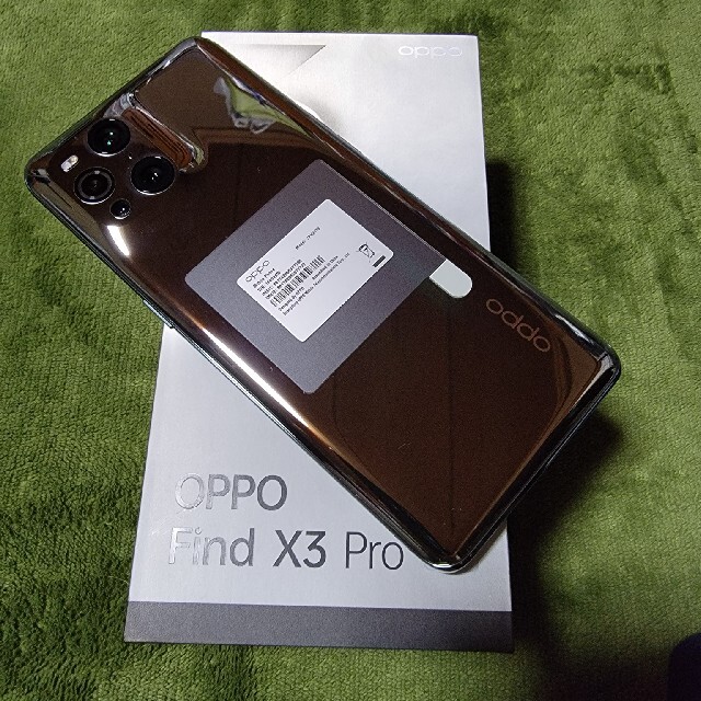 Oppo Find X3 Pro 5G 12GB/256GB グロスブラック 年末早割 www.gold