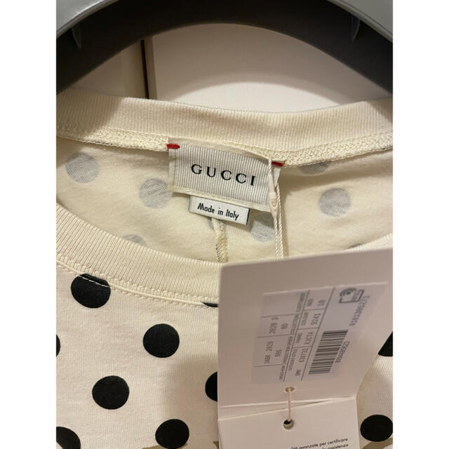 Gucci(グッチ)のGucci グッチチルドレン　ポルカドット　水玉 レディースのトップス(Tシャツ(長袖/七分))の商品写真