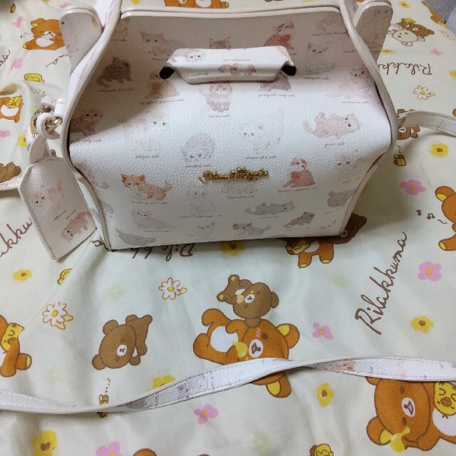 ねこ図鑑 猫図鑑 ケーキ ケーキ箱型バッグ