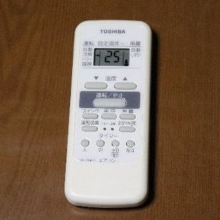 トウシバ(東芝)のTOSHIBA エアコン　リモコン　使用品(その他)