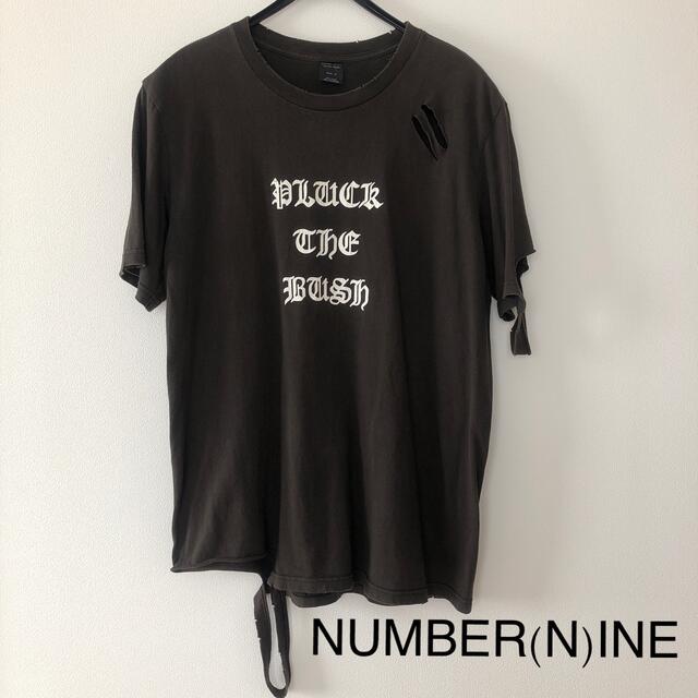 NUMBER(N)INE  ダメージ加工Tシャツ