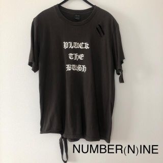 ナンバーナイン(NUMBER (N)INE)のNUMBER(N)INE  ダメージ加工Tシャツ(Tシャツ/カットソー(半袖/袖なし))