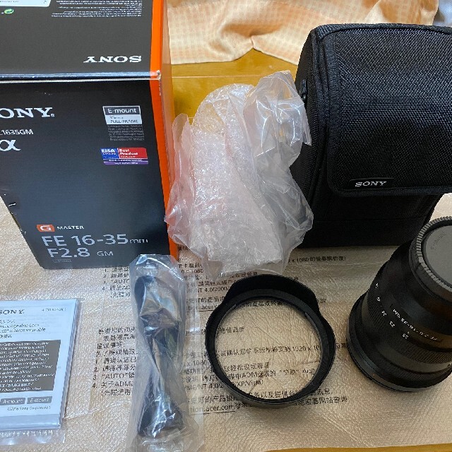 SONY -  toru 広角レンズ FE SEL1635GM 付属品完品