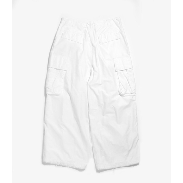 NEEDLES HD pants ニードルズ ヒザデルパンツ 白 サイズL - ワーク