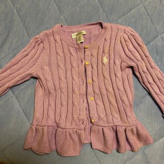 ラルフローレン(Ralph Lauren)のラルフローレン　ペプラムカーディガン　12M(カーディガン/ボレロ)