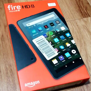 アンドロイド(ANDROID)の新品未使用■Amazon Fire HD 8　32GB ホワイト 第10世代(タブレット)