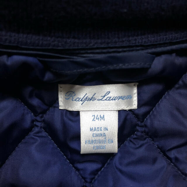 Ralph Lauren(ラルフローレン)のラルフローレン   アウター　コート　24M（85〜90センチ） キッズ/ベビー/マタニティのキッズ服男の子用(90cm~)(ジャケット/上着)の商品写真