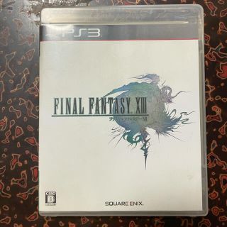 プレイステーション3(PlayStation3)のファイナルファンタジー　X III ※動作未確認(家庭用ゲームソフト)