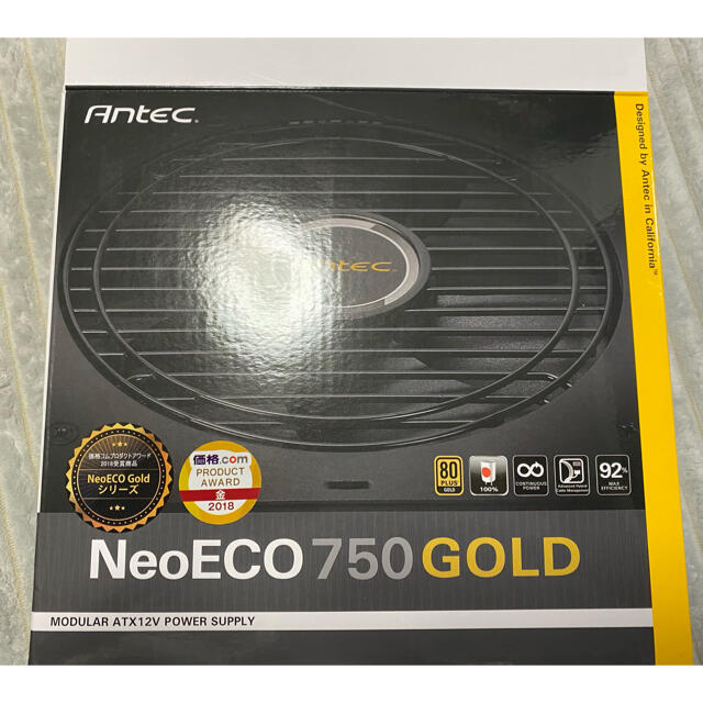 ANTEC 750W 電源ユニット GOLD 4