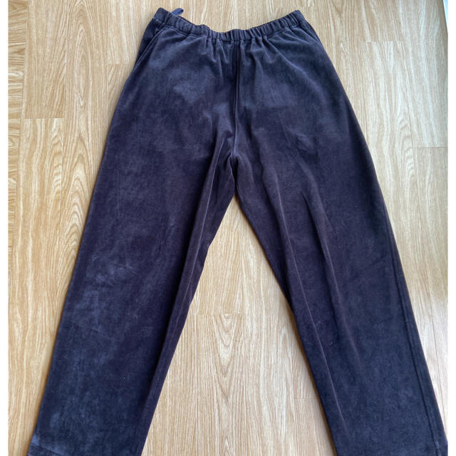 COMOLI(コモリ)のcomoli 20aw ベロアジャージートラックパンツ メンズのパンツ(スラックス)の商品写真