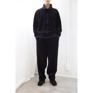 コモリ(COMOLI)のcomoli 20aw ベロアジャージートラックパンツ(スラックス)