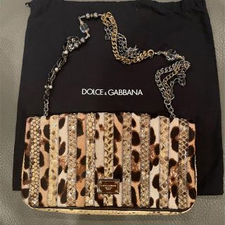 DOLCE&GABBANA(レオパード ・ ショルダーバッグ)のフリマ DOLCE&GABBANA(レオパード ・ ショルダーバッグ)のフリマ
