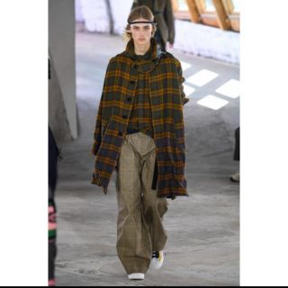 サカイ(sacai)の破格   sacai 19ss グレンチェック ワイドパンツ(その他)