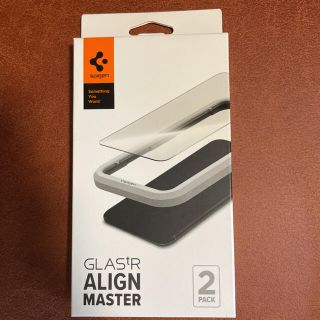 シュピゲン(Spigen)の開封済み spigen  iPhone12 ガラスフィルム 1枚入り(保護フィルム)