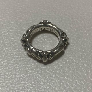 クロムハーツ(Chrome Hearts)のクロムハーツ　Chrom Hearts   スクロールバンドリング　(リング(指輪))