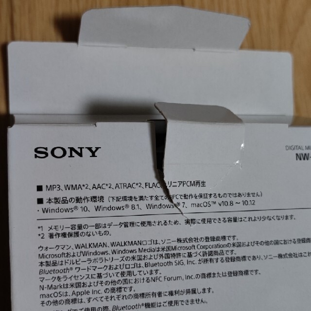 SONY WALKMAN NW-WS623 2