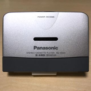 【極美品 DE可動品】Panasonic カセット プレーヤー RQ-SX33