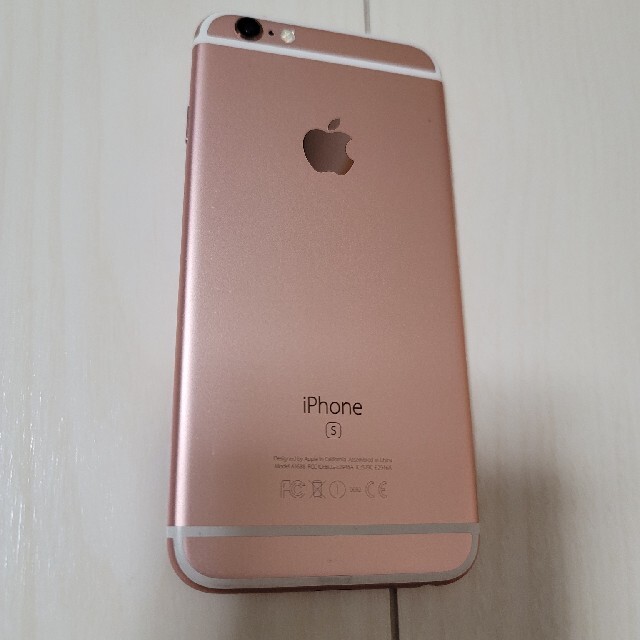 iPhone(アイフォーン)のI phone6s ローズゴールド　64GB simフリー スマホ/家電/カメラのスマートフォン/携帯電話(スマートフォン本体)の商品写真