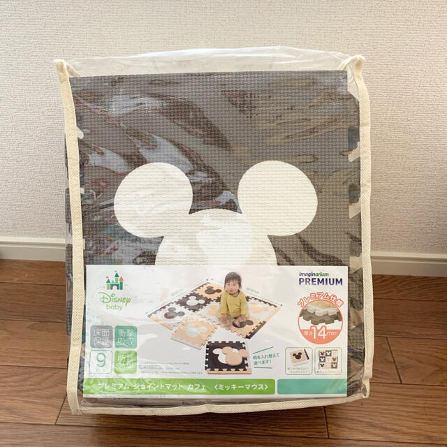 Disney(ディズニー)のプレミアム　ジョイントマット　カフェ キッズ/ベビー/マタニティの寝具/家具(フロアマット)の商品写真