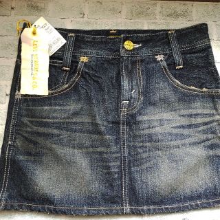 リーバイス(Levi's)の【新品】リーバイス　ストラウス　スカート　ジーンズ　XS　レディース　タグ付き(ひざ丈スカート)