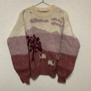 クージー(COOGI)のモヘアニット 古着 ヴィンテージ vintage 70s(ニット/セーター)