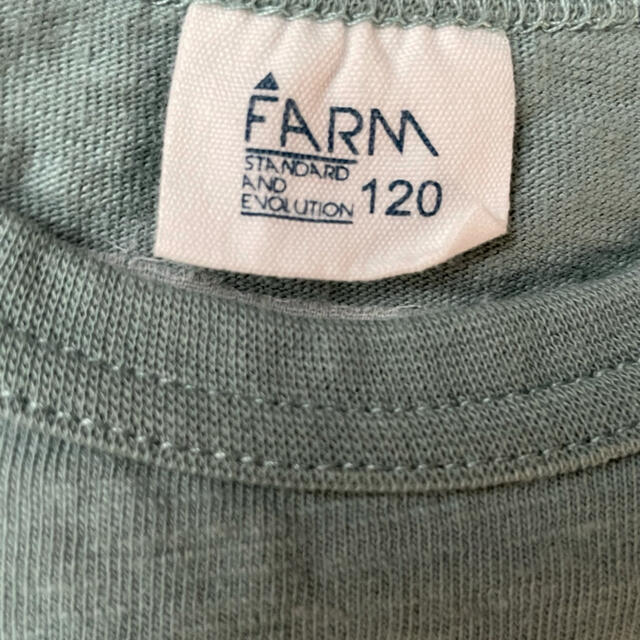 Tシャツ　120 FARM  キッズ/ベビー/マタニティのキッズ服男の子用(90cm~)(Tシャツ/カットソー)の商品写真