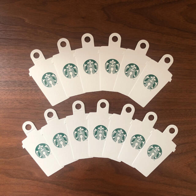 Starbucks Coffee(スターバックスコーヒー)のSTARBUCKS☆タグ（13枚） エンタメ/ホビーのコレクション(その他)の商品写真