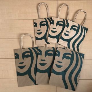 スターバックスコーヒー(Starbucks Coffee)のSTARBUCKS☆紙袋（2種×3枚）(その他)