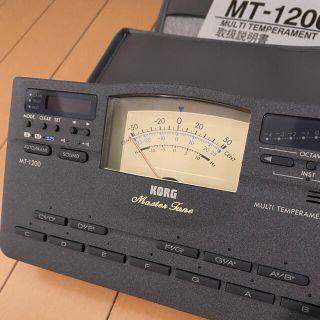 コルグ(KORG)のマルチテンペラメントチューナー KORG MT-1200(その他)