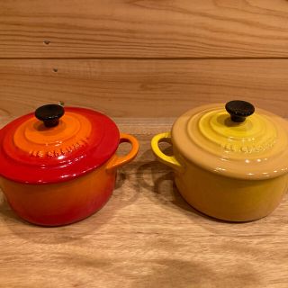 ルクルーゼ(LE CREUSET)のNON様専用★ル・クルーゼミニココット10cmセット(食器)