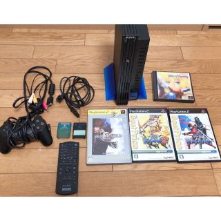 プレイステーション2(PlayStation2)のps2本体とソフト4つ　おまけ付き(家庭用ゲーム機本体)