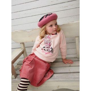 シャーリーテンプル(Shirley Temple)のお城トレーナー（ピンク 110 cm）(Tシャツ/カットソー)