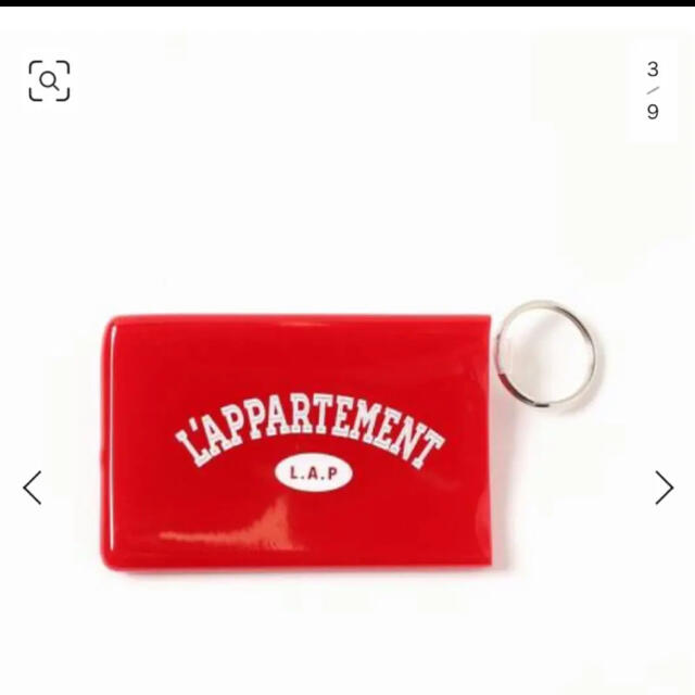 L'Appartement DEUXIEME CLASSE(アパルトモンドゥーズィエムクラス)の《タグ付き》アパルトモン Quiky Card Holder W/Keyring メンズのファッション小物(キーホルダー)の商品写真