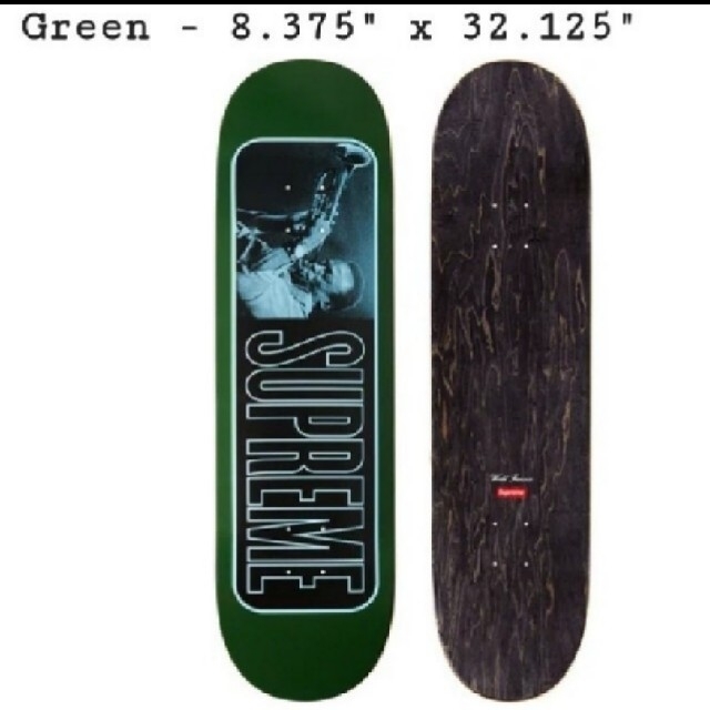 ★Green★Miles Davis Skateboard★マイルスデイビス