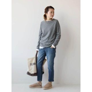 DEUXIEME CLASSE(デニム/ジーンズ ・ シルバー/銀色系)の DEUXIEME CLASSE(デニム/ジーンズ ・ シルバー/銀色系)の