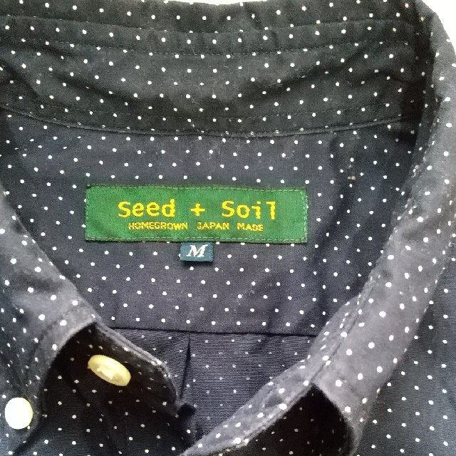 Seed + Soil HOMEGROWN ビグアメ 紺  M メンズのトップス(シャツ)の商品写真