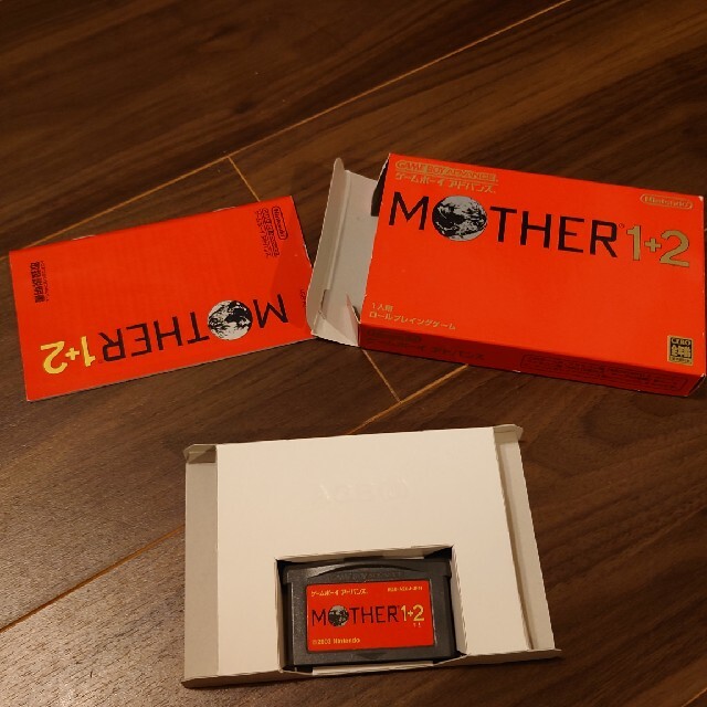 任天堂(ニンテンドウ)のGBA マザー1+2 MOTHER 1+2 エンタメ/ホビーのゲームソフト/ゲーム機本体(携帯用ゲームソフト)の商品写真