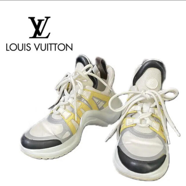 LOUIS VUITTON - LOUIS VUITTON アークライト ラインスニーカー 37の