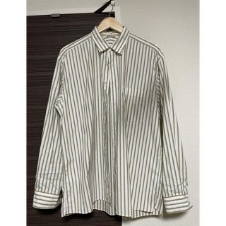 オーラリー(AURALEE)のAURALEE WASHED FINX TWILL STRIPE SHIRTS (シャツ)