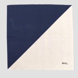 マーガレットハウエル(MARGARET HOWELL)のMHL. COTTON LINEN 2 TONE SCARF(バンダナ/スカーフ)