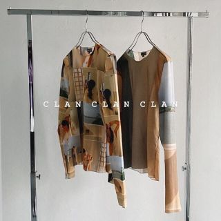 クラン(CLAN)のCLAN LITMUS シアートップス(カットソー(長袖/七分))