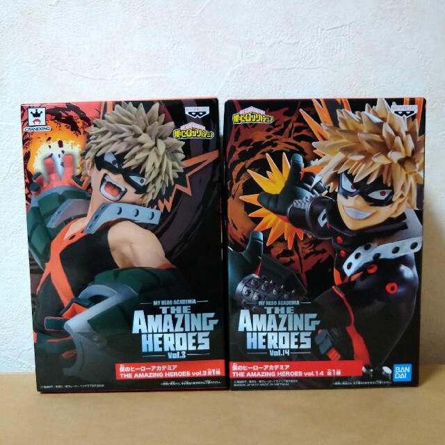 爆豪勝己 THE AMAZING HEROES フィギュア