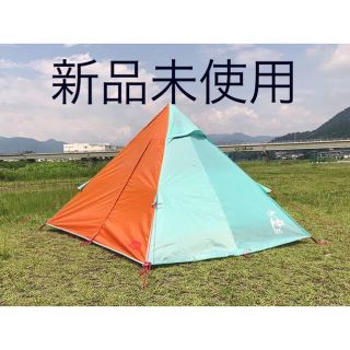 CHUMS - チャムス ブービーティピー ワンポール ティールオレンジ 新品