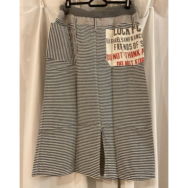 OLD BETTY'S(オールドベティーズ)のオールドベティーズ　ヒッコリー　スカート レディースのスカート(ひざ丈スカート)の商品写真