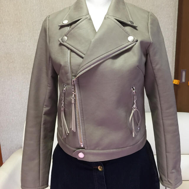SPIRAL GIRL(スパイラルガール)のえりりんさん専用 ライダースジャケット レディースのジャケット/アウター(ライダースジャケット)の商品写真