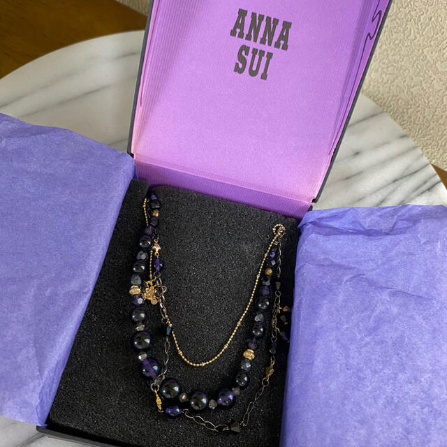 ANNA SUI アナスイ ネックレス 箱付き 蝶 新品 未使用の通販 by mame's ...